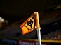 A general view of a corner flag ahead of the Sky Bet Championship match between Wolverhampton Wanderers and Watford at Molineux on March 7, 2015