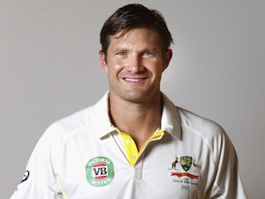 Shane Watson poses during an Australia portrait session in May 2015