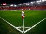 A general view of the stadium before the Barclays Premier League match between Southampton and West Ham United at St Mary's Stadium on February 11, 2015