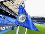 A general view of a corner flag ahead of the Barclays Premier League match between Chelsea and Manchester City at Stamford Bridge on January 31, 2015