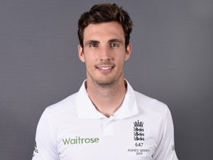Steven Finn during an England portrait session in July 2015