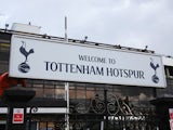 A general view of the Tottenham Hotspur welcome sign prior to the Barclays Premier League match between Tottenham Hotspur and Southampton at White Hart Lane on March 23, 2014