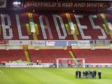 A general view of the 'Jessica Ennis' stand at Bramall Lane ahead of the FA Cup First Round Replay match between Sheffield United and Cewe Alexandra at Bramell Lane on November 18, 2014