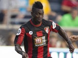 Christian Atsu #20 of AFC Bournemouth controls the ball in the friendly match against the Philadelphia Union on July 14, 2015 