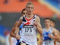 Kyle Langford of Great Britain runs in the Boys 800m Semi Final during Day 2 of the IAAF World Youth Championships at the RSC Olimpiyskiy Stadium on July 11, 2013