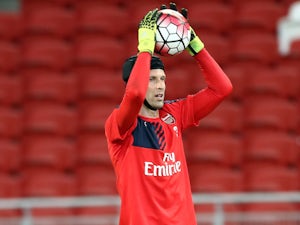 Petr Cech "happy" with Arsenal debut