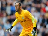 Richard Wright of Manchester City during the pre-season friendly at Tynecastle Stadium on July 18, 2014 