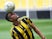 Manchester Uniteds international striker Dutch Robin Van Persie juggles with the ball after signing a contract with the Turkish Super Lig giants football club Fenerbahce at the Sukru Saracoglu stadium in Istanbul on July 14, 2015