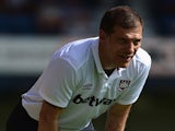 Manager of West Ham United Slaven Bilic looks on during the pre season friendly match between Southend United and West Ham United at Roots Hall on July 18, 2015