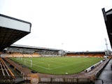 A general view of the stadium ahead of the Budweiser FA Cup third round match between Port Vale and Plymouth Argyle at Vale Park on January 5, 2014