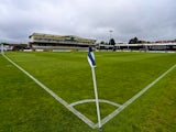 A general view of the ground ahead of the Vanarama Football Conference League Play Off Semi Final Second Leg between Bristol Rovers and Forest Green Rovers at Memorial Stadium on May 3, 2015