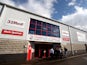 A general view of the exterior of the stadium ahead of the Sky Bet League One match between Crawley Town and Peterborough United at Broadfield Stadium on October 11, 201