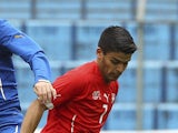 Francisco Rodriguez of Switzerland during the 4 Nations Tournament match between Italy U20 and Switzerland U20 at Stadio Rigamonti-Ceppi on March 26, 2015