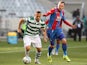 Jefferson Nascimento of Sporting Club de Portugal competes with Jordon Mutch of Crystal Palace during the 2015 Cape Town Cup Final match between Crystal Palace FC and Sporting Lisbon at Cape Town Stadium on July 26, 2015