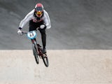 Liam Phillips of Great Britain competes in the Elite Men Qualification Time Trial during day 4 of the UCI BMX World Championships at on July 24, 2015 