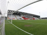 A general view of the Globe Arena taken prior to the npower League Two match between Morecambe and Northampton Town at the Globe Arena on May 7, 2011