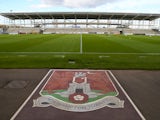 A general view of the East Stand prior to the Pre-Season Friendly match between Northampton Town and Birmingham City at Sixfields Stadium on July 21, 2015