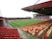 A general view of inside Pittodrie Stadium before the Scottish Premiere League match between Aberdeen FC and Motherwell FC at Pittodrie Stadium on May 11, 2014
