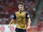 Dan Crowley of Arsenal dribbles the ball during the Barclays Asia Trophy match between Arsenal and Singapore Select XI at National Stadium on July 15, 2015