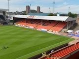 General view of Tannadice Park Dundee taken prior to the SPL match from between Dundee United and Dundee, Tannadice Park Dundee on August 19, 2012