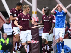 Hearts grab Motherwell victory
