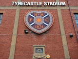 General Views of of Tynecastle Stadium home of Hearts on August 04, 2013