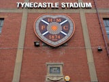 General Views of of Tynecastle Stadium home of Hearts on August 04, 2013