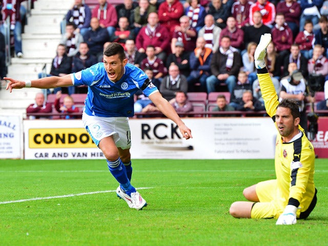 David Wotherspoon and Matty Kennedy fire St Johnstone to victory