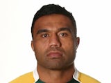 Wyclif Palu poses during an Australian Wallabies headshots session at the Events Centre on July 8, 2015