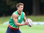 Henry Slade in action during an England training session on August 4, 2015