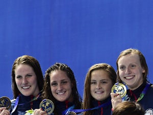 USA top swimming medal table