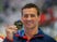 Gold medalist Ryan Lochte of the United States poses during the medal ceremony for the Men's 200m Individual Medley Final on day thirteen of the 16th FINA World Championships at the Kazan Arena on August 6, 2015