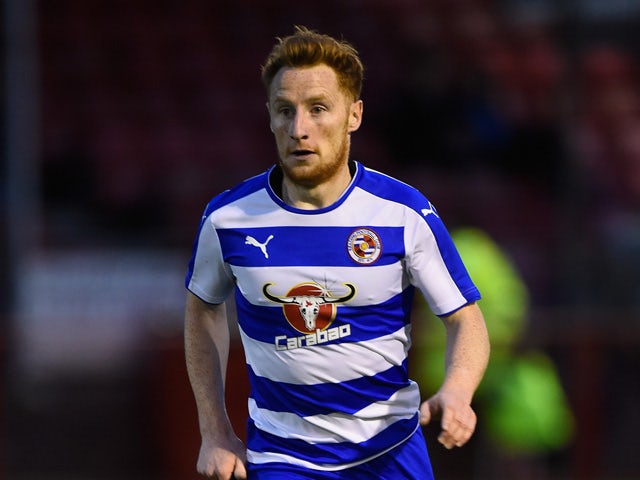 Stephen Quinn of Reading in action during a Pre Season Friendly between Crawley Town and Reading at Checkatrade.com Stadium on July 27, 2015