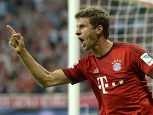 Muller double helps Bayern beat Leverkusen