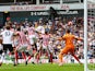 Eric Dier scores Tottenham Hotspur's first against Stoke on August 15, 2015
