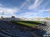 General view of the Coliseum Alfonso Perez stadium prior to kick-off for the La Liga match between Getafe CF and UD Almeria on August 29, 2014