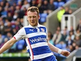 Jake Taylor of Reading during the Sky Bet Championship match between Reading and Blackpool at Madejski Stadium on October 25, 2014