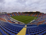 General view of Levante UD Stadium Ciutat de Valencia before the La Liga match between Levante UD and Sevilla FC at Ciutat de Valencia Stadium on August 25, 2013