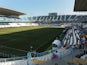 General view of the La Rosaleda Stadium in Malaga on August 23, 2014