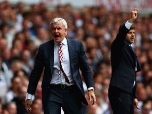 Hughes happy with Stoke squad