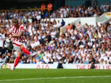 Marko Arnautovic bags Stoke's first against Spurs on August 15, 2015
