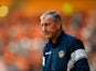 Newport manager Terry Butcher reacts during the Capital One Cup First Round match between Wolverhampton Wanderers and Newport County at Molineux on August 11, 2015