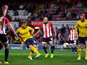 Oxford United rout much-changed Brentford