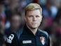Bournemouth manager Eddie Howe looks on during a Pre Season Friendly between AFC Bournemouth and Cardiff City at Vitality Stadium on July 31, 2015