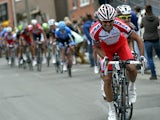 Italian cyclist Giampaolo Caruso of Team Katusha during the 100th Liege-Bastogne-Liege one-day classic cycling race, on April 27, 2014