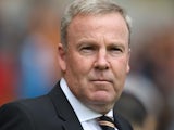 Kenny 'Grab Your' Jackett looks on during Wolves' game against Hull City on August 16, 2015