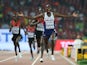 Mohamed Farah of Great Britain wins gold in the Men's 10000 metres final during day one of the 15th IAAF World Athletics Championships Beijing 2015 at Beijing National Stadium on August 22, 2015