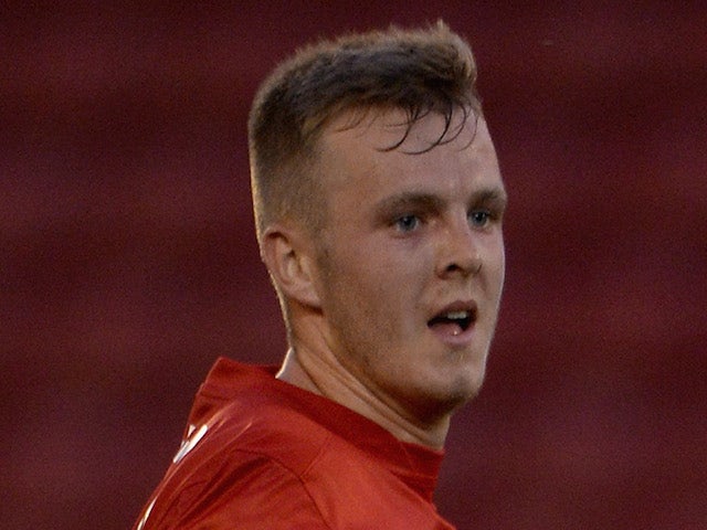Sam Patterson of Barnsley during a Pre Season Friendly between Barnsley and Bordeaux at Oakwell Stadium on July 25, 2013