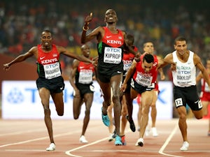 Kiprop wins 1500m gold with sprint finish