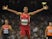 Ashton Eaton celebrates winning his heat of the 400 metres in the men's decathlon athletics event at the 2015 IAAF World Championships at the 'Bird's Nest' National Stadium in Beijing on August 28, 2015